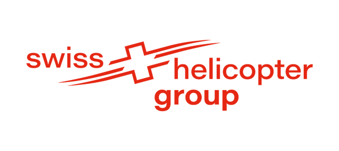 Das Logo der Swiss Helicopter Groud. Ein Kunde der Ostendis AG.